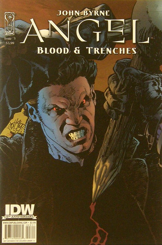 Cover of Angel: Blood & Trenches (2009 Ltd) #3. One of 250,000 Vintage American Comics on sale from Krypton!