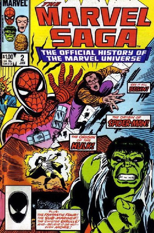 Cover of Marvel Saga (Vol 1) #2. One of 250,000 Vintage American Comics on sale from Krypton!
