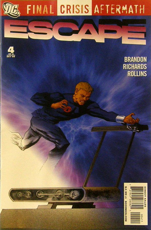 Cover of Final Crisis: Aftermath - Escape (2009 Ltd) #4. One of 250,000 Vintage American Comics on sale from Krypton!