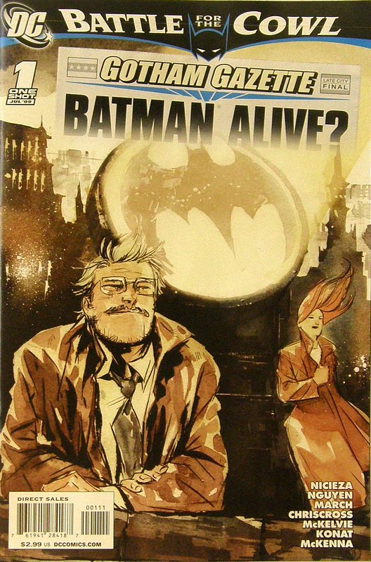 Cover of Gotham Gazette: Batman Alive (2009 One Shot) #1. One of 250,000 Vintage American Comics on sale from Krypton!