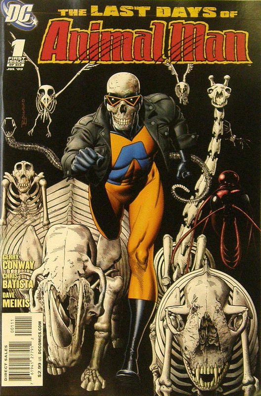 Cover of Last Days of Animal Man (2009 Ltd) #1. One of 250,000 Vintage American Comics on sale from Krypton!