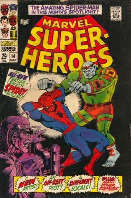 Cover of Marvel Super-Heroes (Vol 1) #14. One of 250,000 Vintage American Comics on sale from Krypton!
