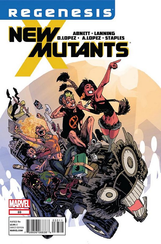 Cover of New Mutants (Vol 3) #33. One of 250,000 Vintage American Comics on sale from Krypton!