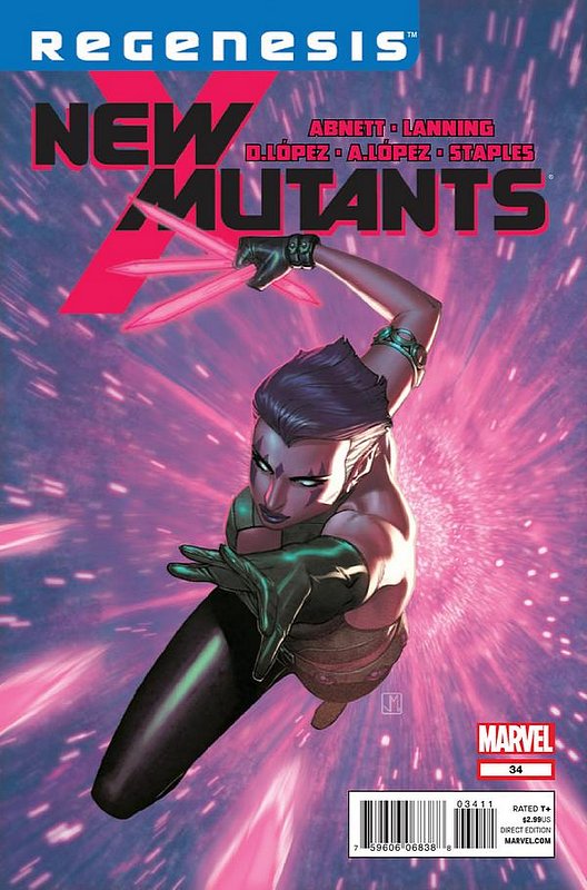 Cover of New Mutants (Vol 3) #34. One of 250,000 Vintage American Comics on sale from Krypton!