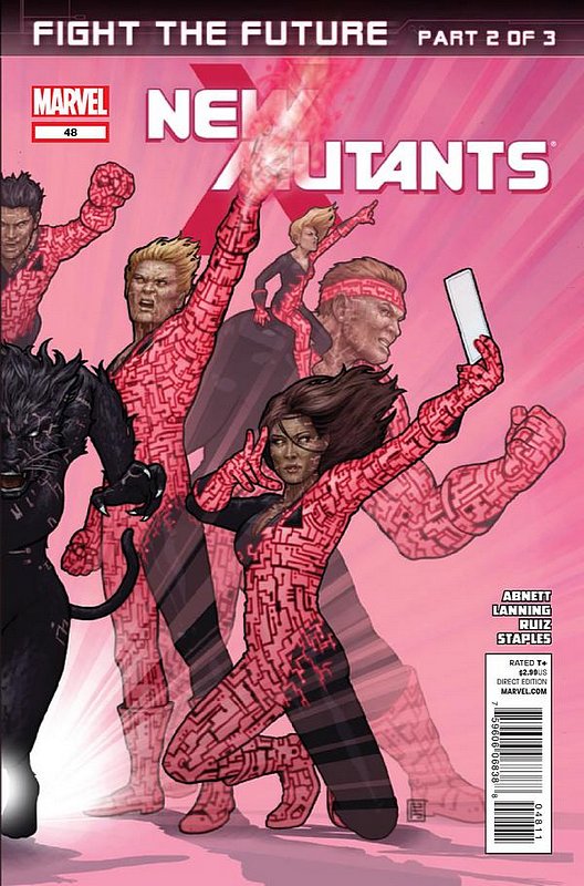 Cover of New Mutants (Vol 3) #48. One of 250,000 Vintage American Comics on sale from Krypton!