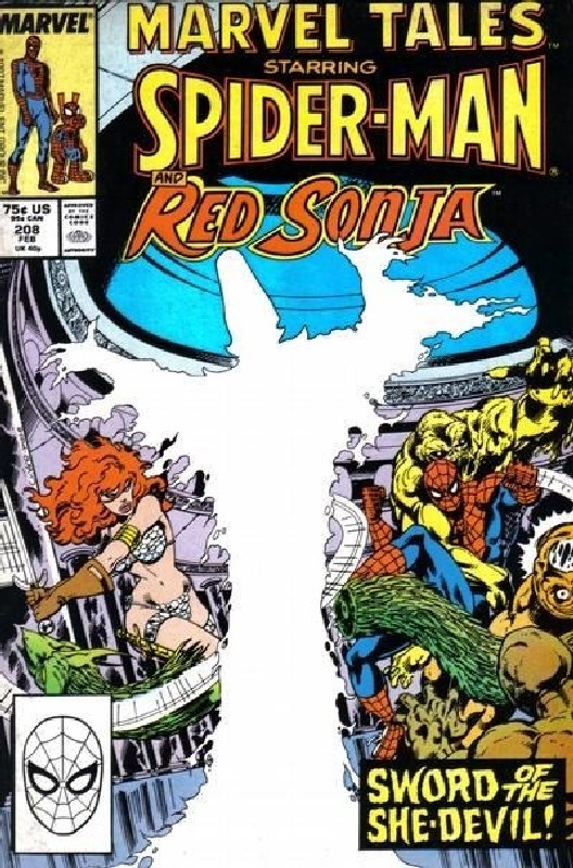 Cover of Marvel Tales #208. One of 250,000 Vintage American Comics on sale from Krypton!