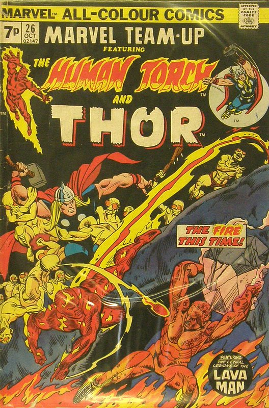 Cover of Marvel Team-up (Vol 1) #26. One of 250,000 Vintage American Comics on sale from Krypton!