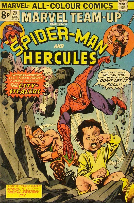 Cover of Marvel Team-up (Vol 1) #28. One of 250,000 Vintage American Comics on sale from Krypton!