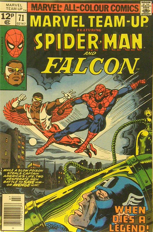 Cover of Marvel Team-up (Vol 1) #71. One of 250,000 Vintage American Comics on sale from Krypton!