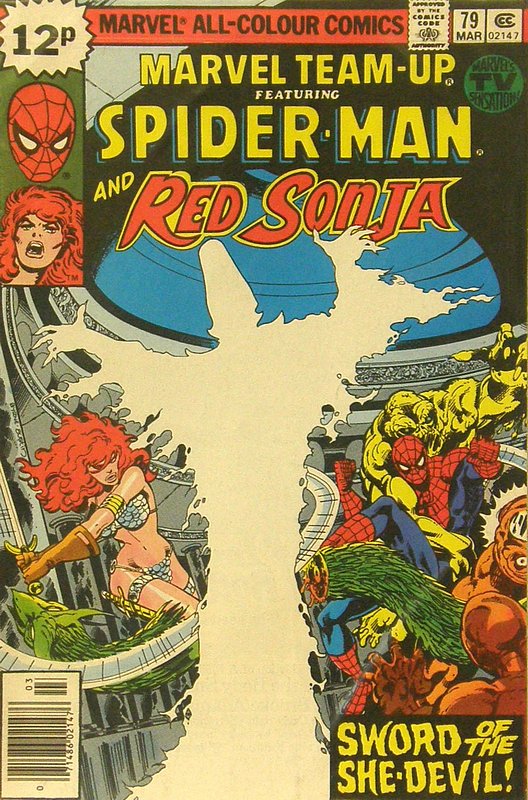 Cover of Marvel Team-up (Vol 1) #79. One of 250,000 Vintage American Comics on sale from Krypton!