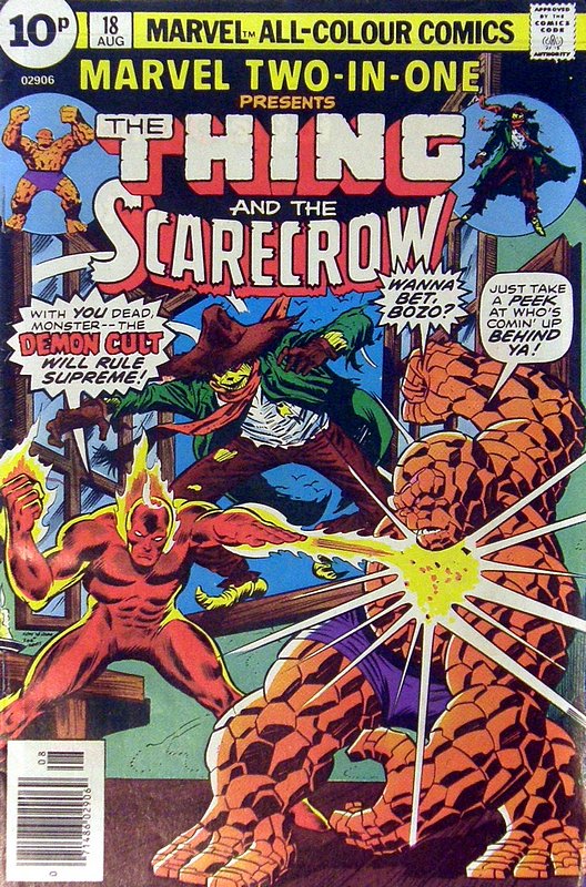 Cover of Marvel Two-in-one (Vol 1) #18. One of 250,000 Vintage American Comics on sale from Krypton!