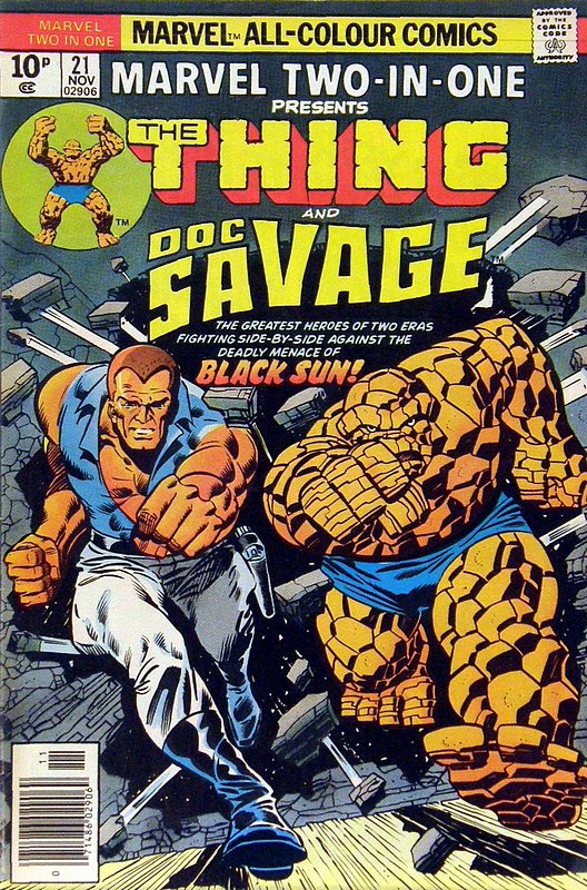 Cover of Marvel Two-in-one (Vol 1) #21. One of 250,000 Vintage American Comics on sale from Krypton!