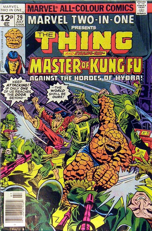 Cover of Marvel Two-in-one (Vol 1) #29. One of 250,000 Vintage American Comics on sale from Krypton!