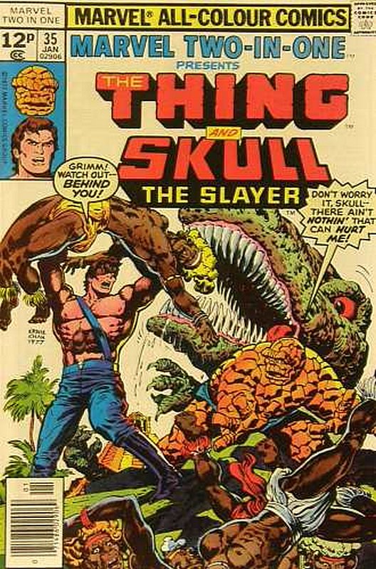 Cover of Marvel Two-in-one (Vol 1) #35. One of 250,000 Vintage American Comics on sale from Krypton!
