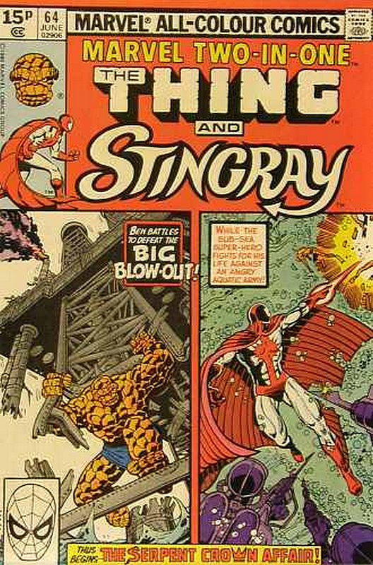 Cover of Marvel Two-in-one (Vol 1) #64. One of 250,000 Vintage American Comics on sale from Krypton!