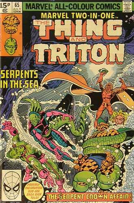 Cover of Marvel Two-in-one (Vol 1) #65. One of 250,000 Vintage American Comics on sale from Krypton!