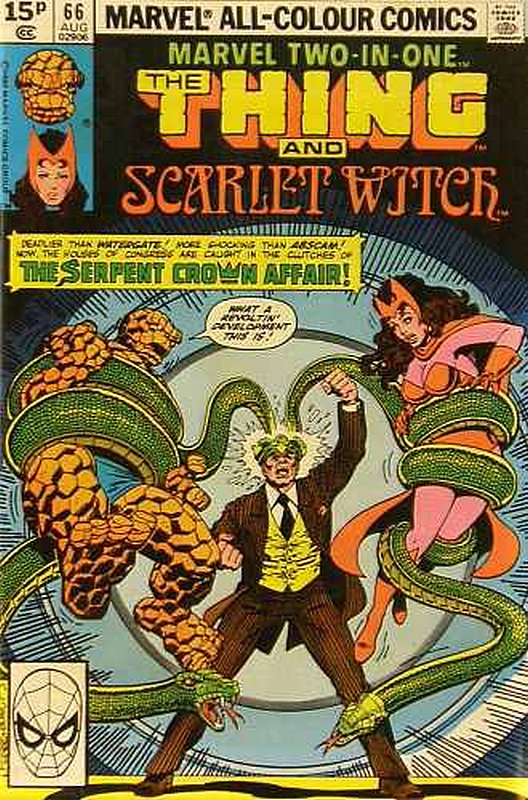 Cover of Marvel Two-in-one (Vol 1) #66. One of 250,000 Vintage American Comics on sale from Krypton!