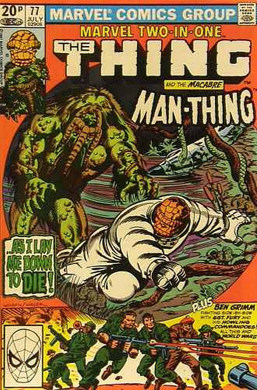 Cover of Marvel Two-in-one (Vol 1) #77. One of 250,000 Vintage American Comics on sale from Krypton!