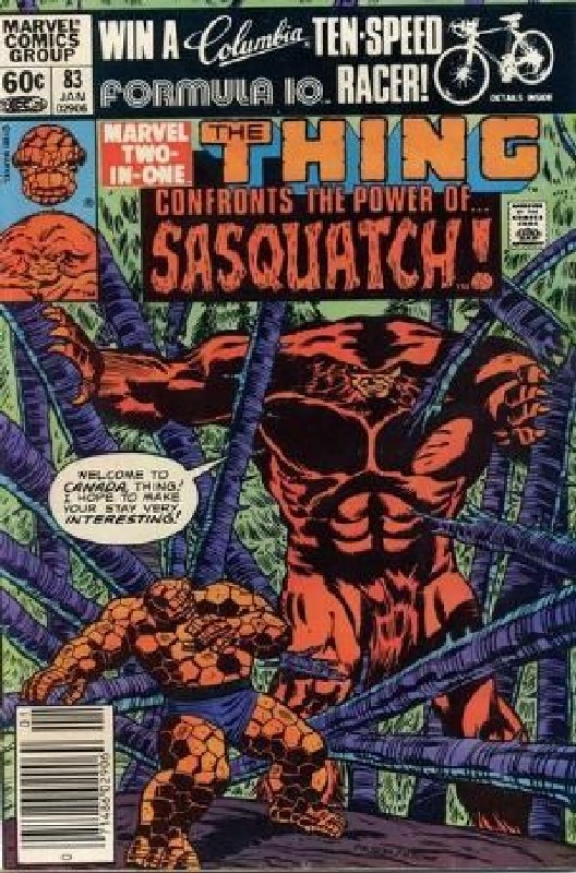 Cover of Marvel Two-in-one (Vol 1) #83. One of 250,000 Vintage American Comics on sale from Krypton!