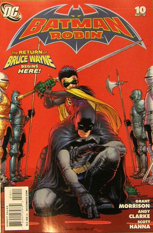 Cover of Batman and Robin (Vol 1) #10. One of 250,000 Vintage American Comics on sale from Krypton!
