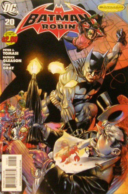 Cover of Batman and Robin (Vol 1) #20. One of 250,000 Vintage American Comics on sale from Krypton!