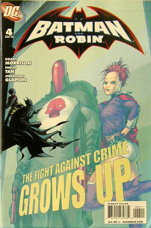 Cover of Batman and Robin (Vol 1) #4. One of 250,000 Vintage American Comics on sale from Krypton!