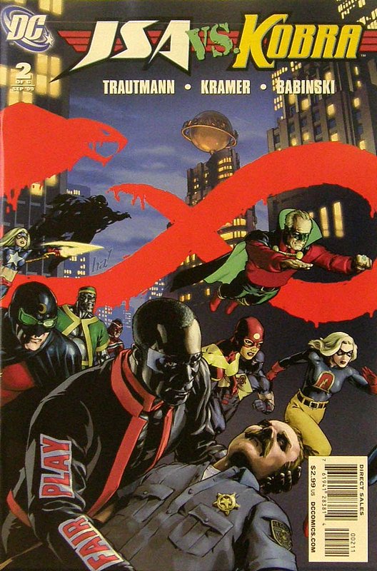 Cover of JSA vs Kobra: Engines of Faith (2009 Ltd) #2. One of 250,000 Vintage American Comics on sale from Krypton!