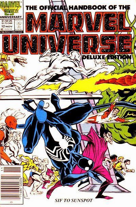 Cover of Marvel Universe (Vol 2) Official Handbook Deluxe #12. One of 250,000 Vintage American Comics on sale from Krypton!