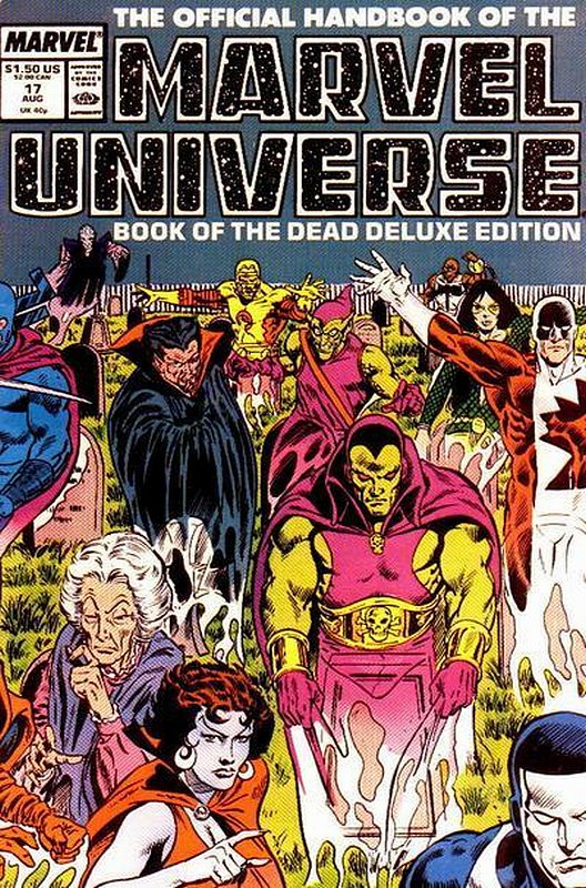 Cover of Marvel Universe (Vol 2) Official Handbook Deluxe #17. One of 250,000 Vintage American Comics on sale from Krypton!