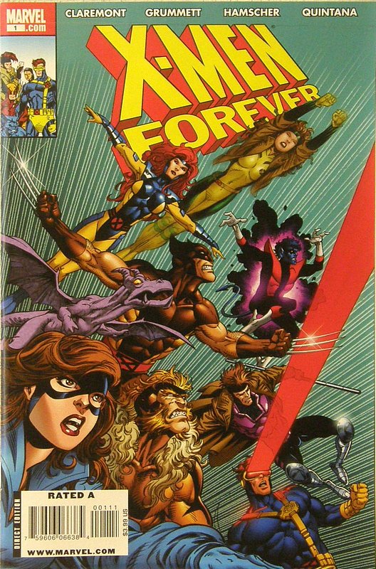 Cover of X-Men Forever (Vol 1) #1. One of 250,000 Vintage American Comics on sale from Krypton!