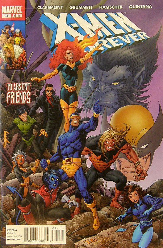 Cover of X-Men Forever (Vol 1) #24. One of 250,000 Vintage American Comics on sale from Krypton!