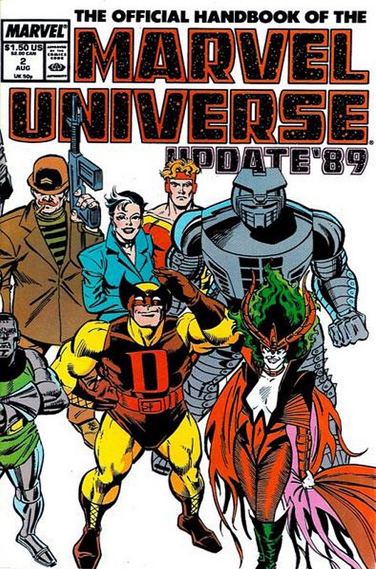 Cover of Marvel Universe (Vol 3) Official Handbook Update #2. One of 250,000 Vintage American Comics on sale from Krypton!