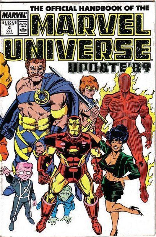 Cover of Marvel Universe (Vol 3) Official Handbook Update #4. One of 250,000 Vintage American Comics on sale from Krypton!