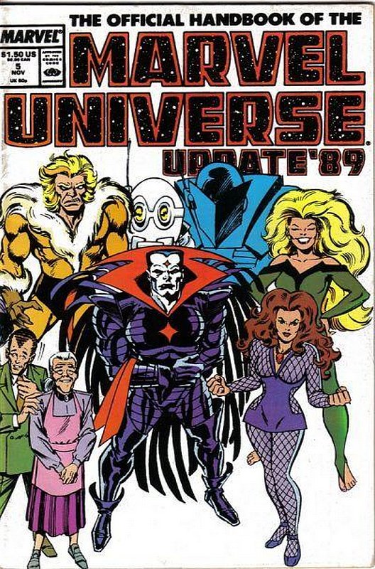 Cover of Marvel Universe (Vol 3) Official Handbook Update #5. One of 250,000 Vintage American Comics on sale from Krypton!