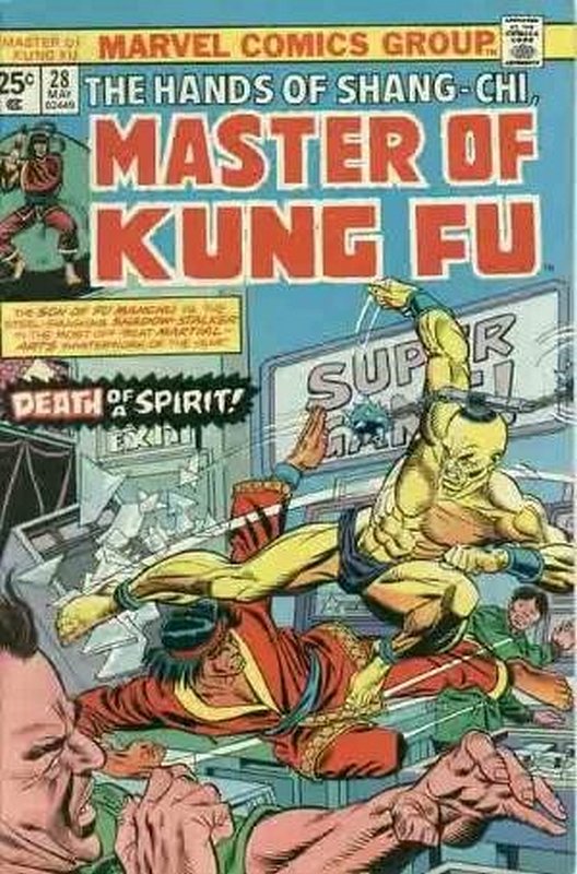 Cover of Master of Kung Fu (Vol 1) #28. One of 250,000 Vintage American Comics on sale from Krypton!