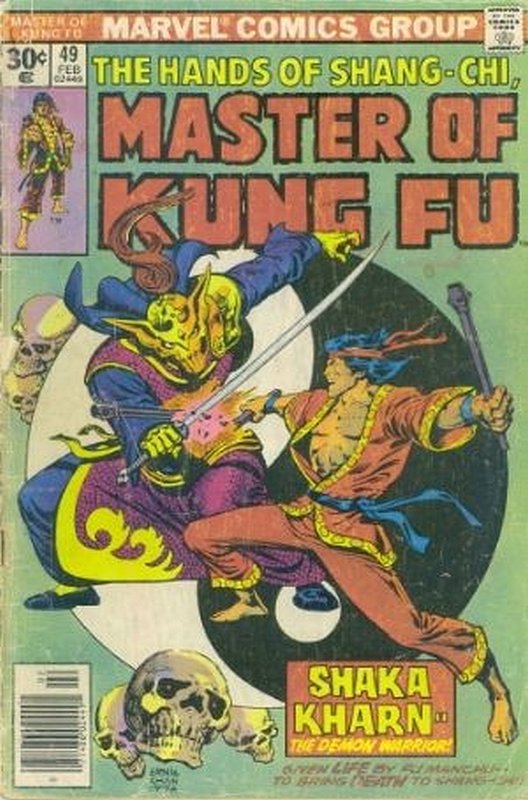 Cover of Master of Kung Fu (Vol 1) #49. One of 250,000 Vintage American Comics on sale from Krypton!