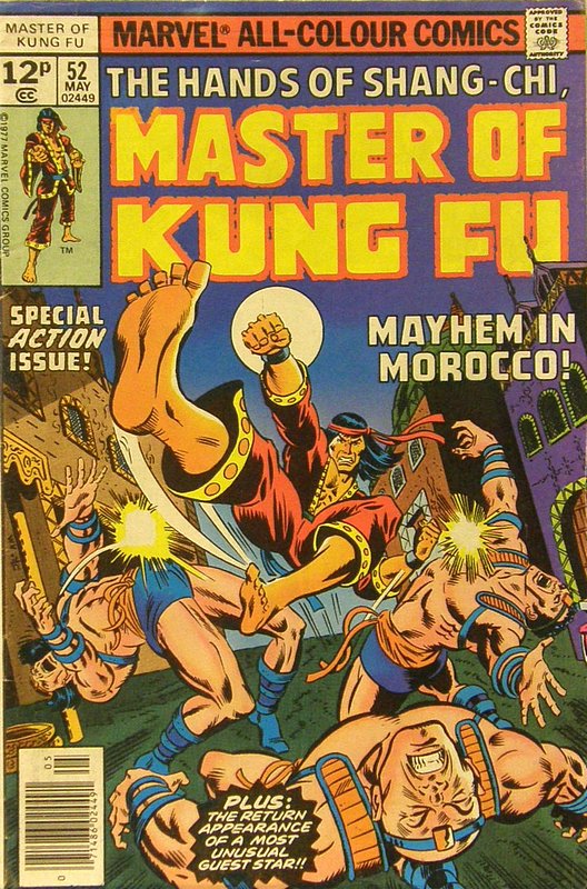 Cover of Master of Kung Fu (Vol 1) #52. One of 250,000 Vintage American Comics on sale from Krypton!