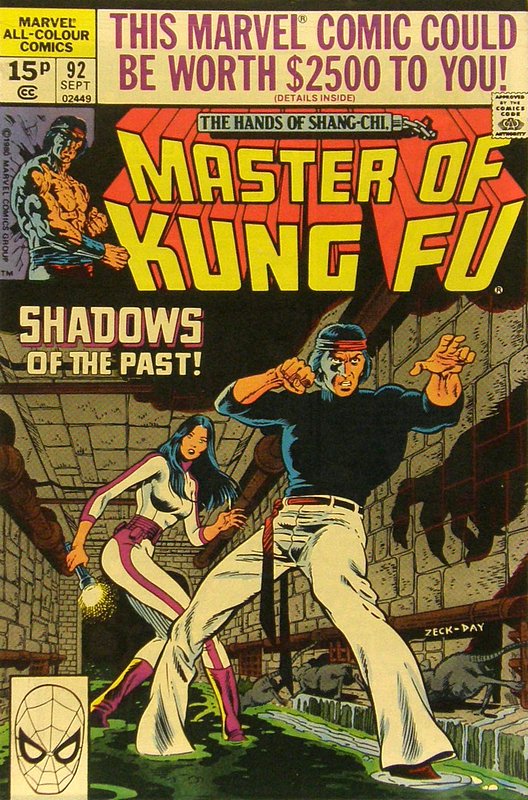 Cover of Master of Kung Fu (Vol 1) #92. One of 250,000 Vintage American Comics on sale from Krypton!