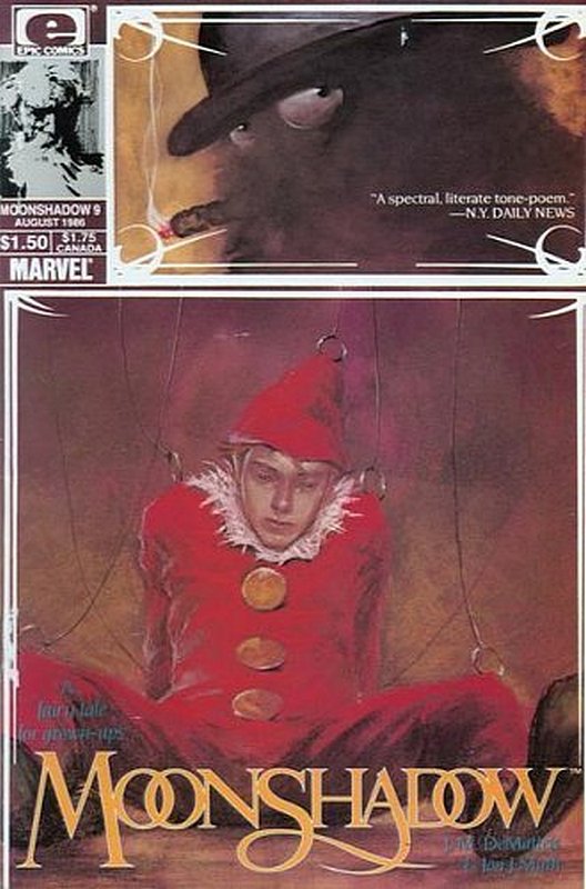 Cover of Moonshadow (Vol 1) #9. One of 250,000 Vintage American Comics on sale from Krypton!