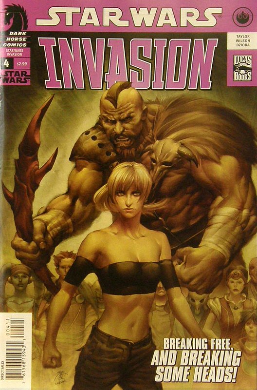 Cover of Star Wars: Invasion (2009 Ltd) #4. One of 250,000 Vintage American Comics on sale from Krypton!
