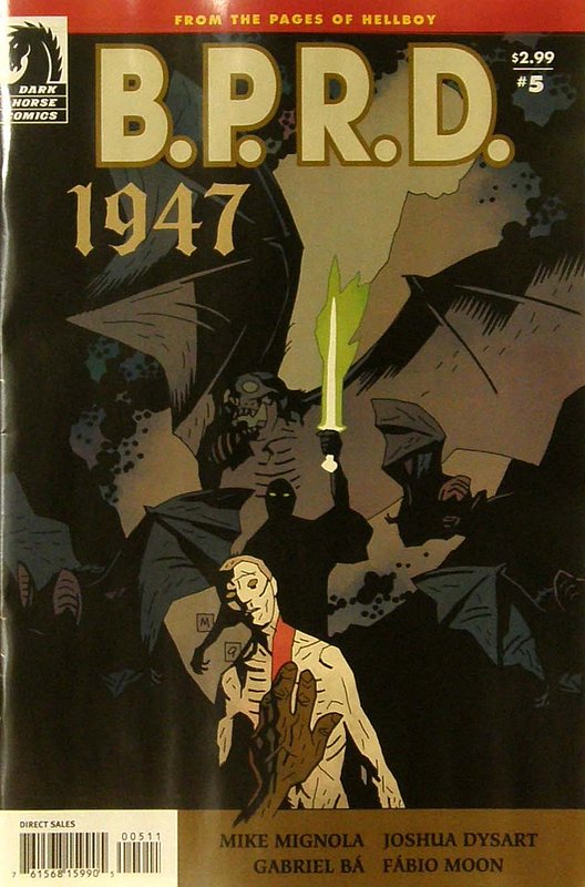 Cover of BPRD: 1947 (2009 Ltd) #5. One of 250,000 Vintage American Comics on sale from Krypton!