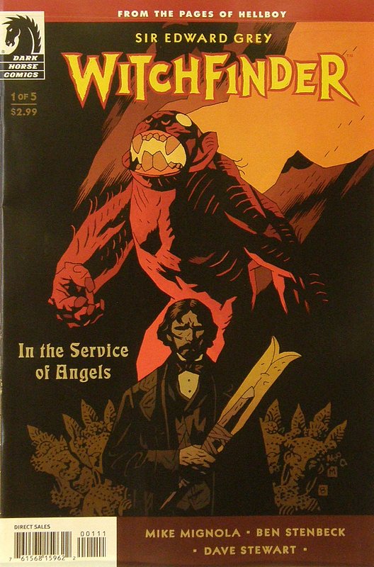Cover of Witchfinder: In Service of Angels (2009 Ltd) #1. One of 250,000 Vintage American Comics on sale from Krypton!