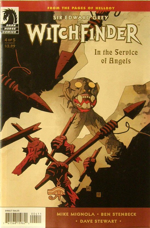 Cover of Witchfinder: In Service of Angels (2009 Ltd) #4. One of 250,000 Vintage American Comics on sale from Krypton!