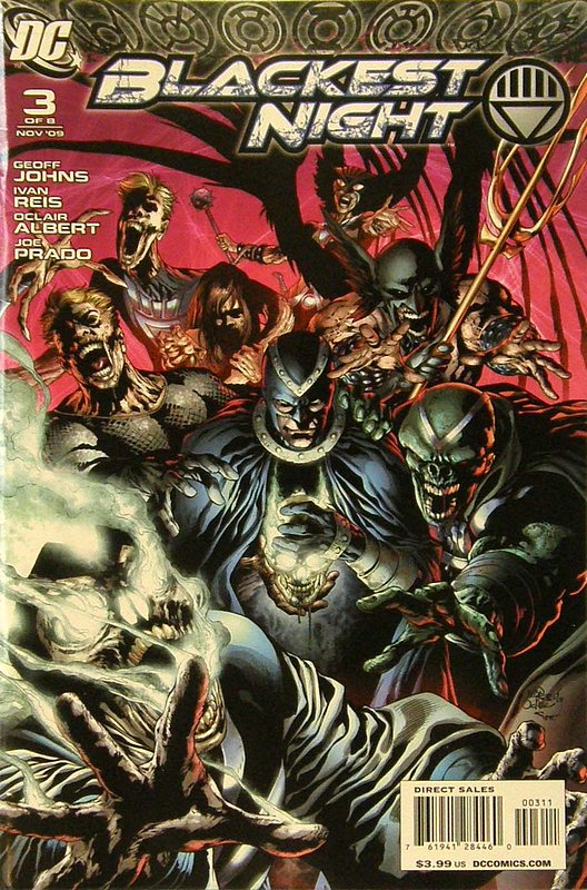 Cover of Blackest Night (2009 Ltd) #3. One of 250,000 Vintage American Comics on sale from Krypton!
