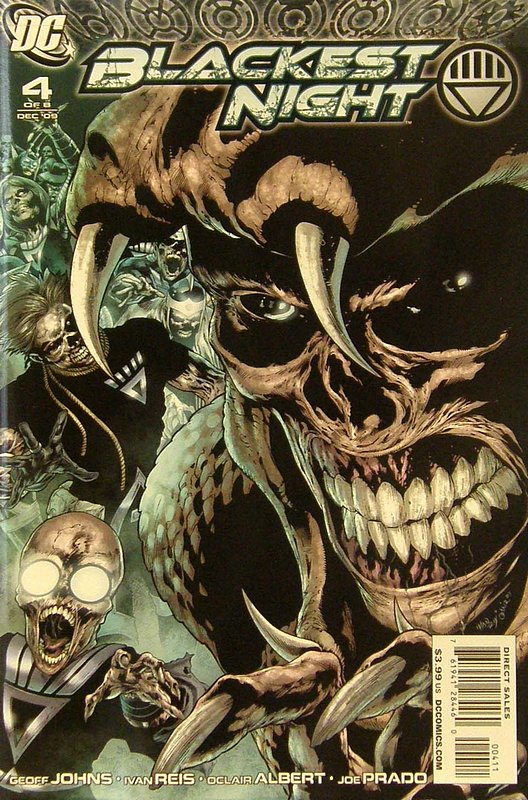 Cover of Blackest Night (2009 Ltd) #4. One of 250,000 Vintage American Comics on sale from Krypton!