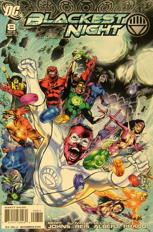 Cover of Blackest Night (2009 Ltd) #8. One of 250,000 Vintage American Comics on sale from Krypton!
