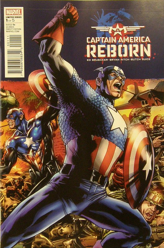 Cover of Captain America: Reborn (2009 Ltd) #1. One of 250,000 Vintage American Comics on sale from Krypton!