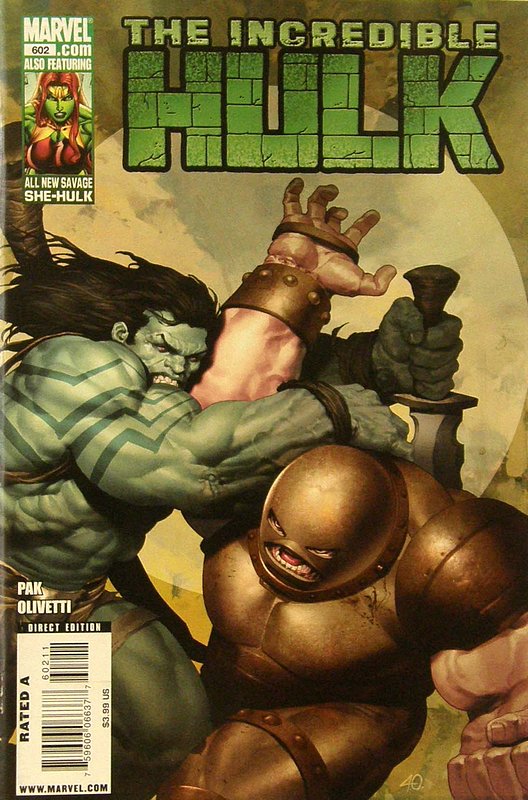 Cover of Incredible Hulk (Vol 4) #602. One of 250,000 Vintage American Comics on sale from Krypton!