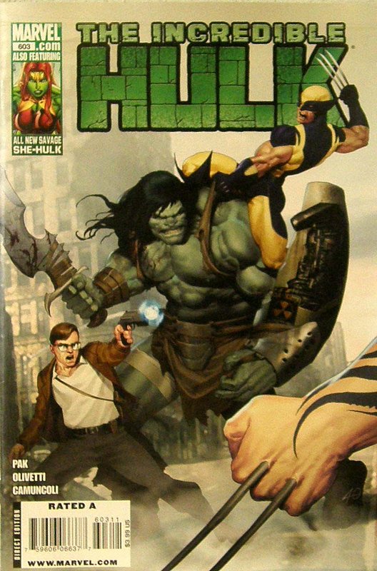 Cover of Incredible Hulk (Vol 4) #603. One of 250,000 Vintage American Comics on sale from Krypton!
