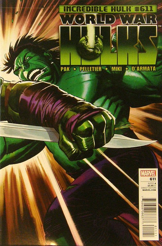 Cover of Incredible Hulk (Vol 4) #611. One of 250,000 Vintage American Comics on sale from Krypton!